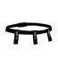 Ceinture porte-gourde de running noir  oxsitis bib belt-1