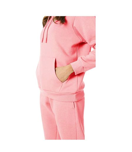 Womens/ladies hoodie pink Light And Shade