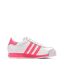 Baskets rose/blanc femme adidas samoa-2