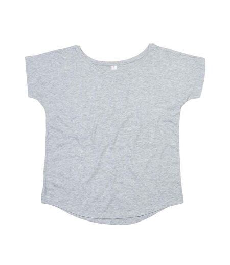 Womens/ladies loose fit t-shirt heather marl Mantis