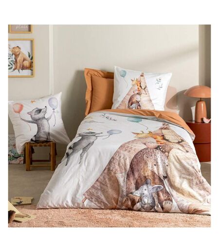 Housse de couette percale de coton TIPI