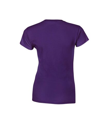 Gildan Womens/Ladies Softstyle Ringspun Cotton T-Shirt (Purple)