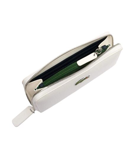 Porte-monnaie Femme 10,5 Cm X 20 Cm X 2,5 Cm Blanc Lacoste