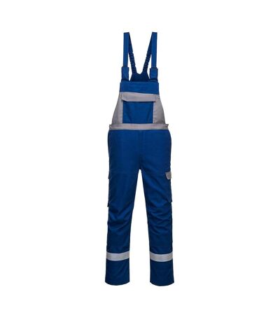 Portwest Mens Bizflame Ultra Two Tone Bib And Brace Trouser (Royal Blue) - UTPW1195