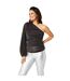 Haut Tess Daly Femme Noir Jaune Or Biba-2