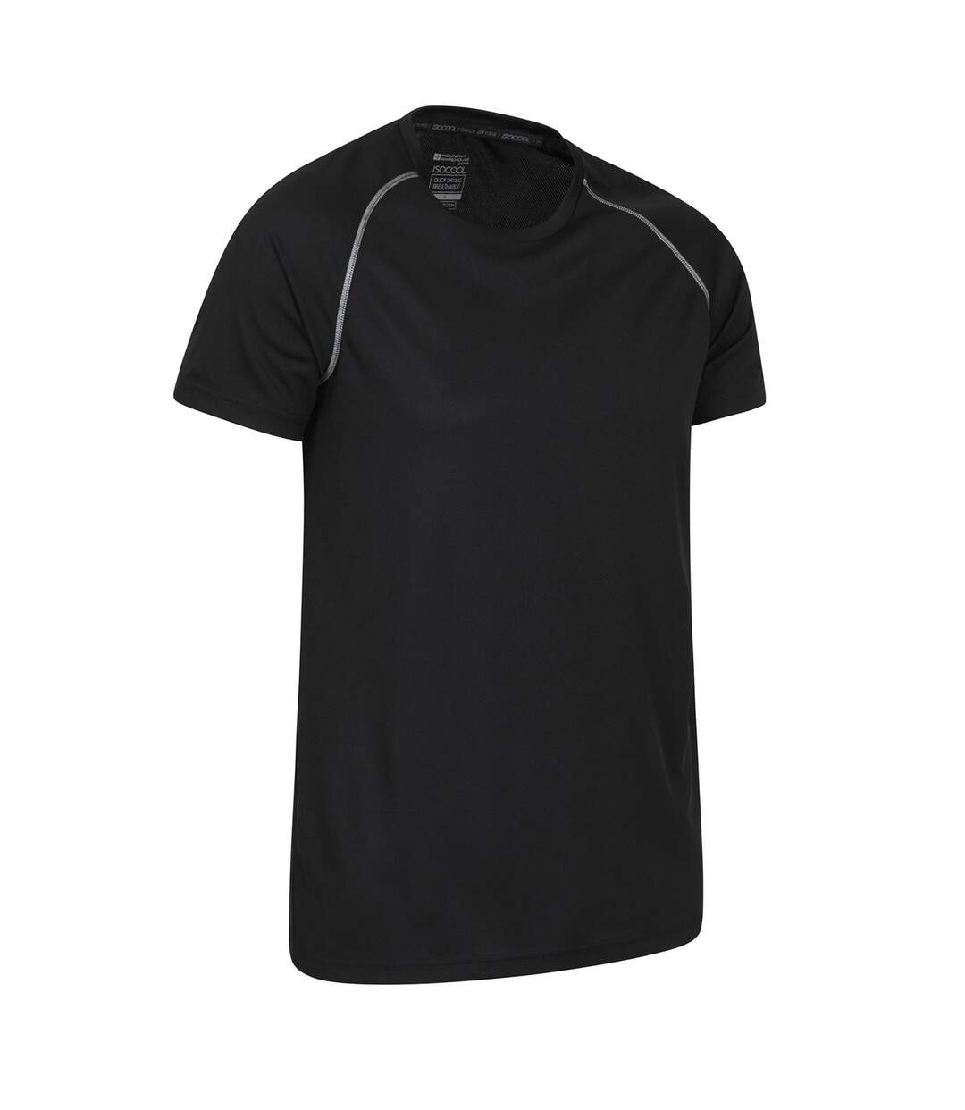 Mens endurance breathable t-shirt black Mountain Warehouse