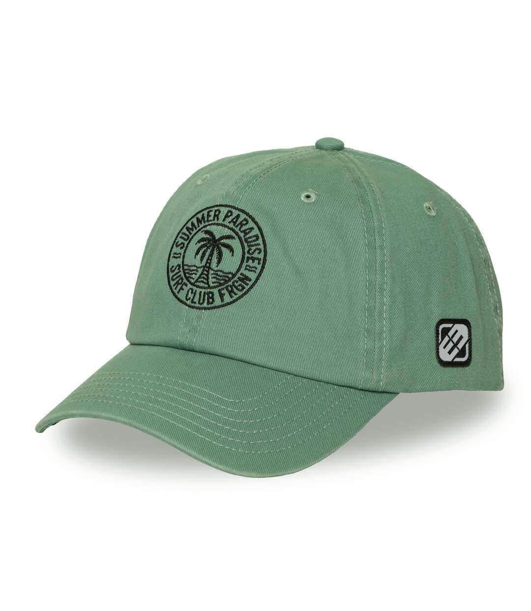 Casquette Dad cap en coton avec broderie Surf Club Freegun-1