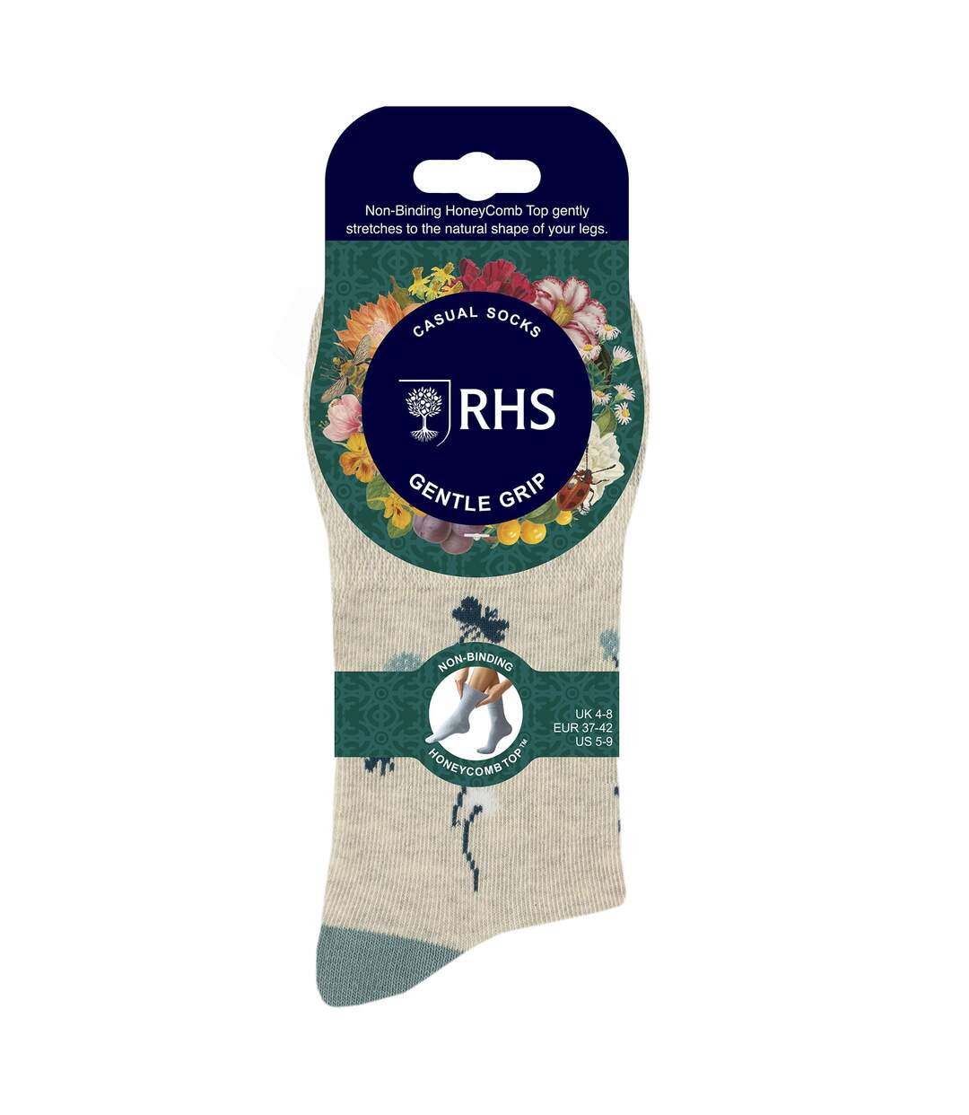 Gentle Grip - Lot de 6 Paires Chaussettes Sans Elastique Diabetique Pour Femme-2