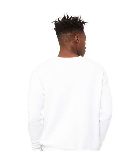 Sweat adulte blanc Bella + Canvas