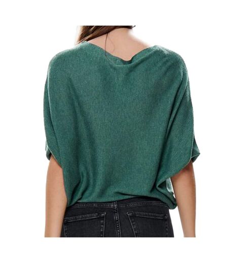 Pull Vert foncé manches 3/4 Femme JDY New Behave