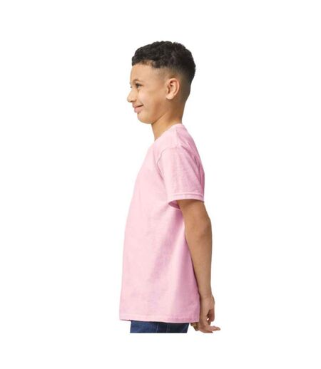T-shirt enfant rose clair Gildan