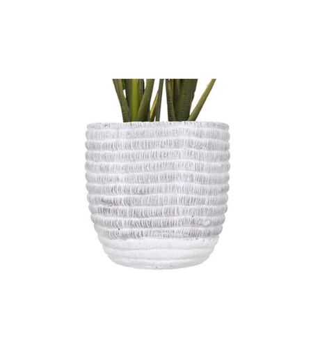 Plante Artificielle Lys de la Paix 54cm Vert & Blanc