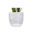 Plante Artificielle Lys de la Paix 54cm Vert & Blanc-3