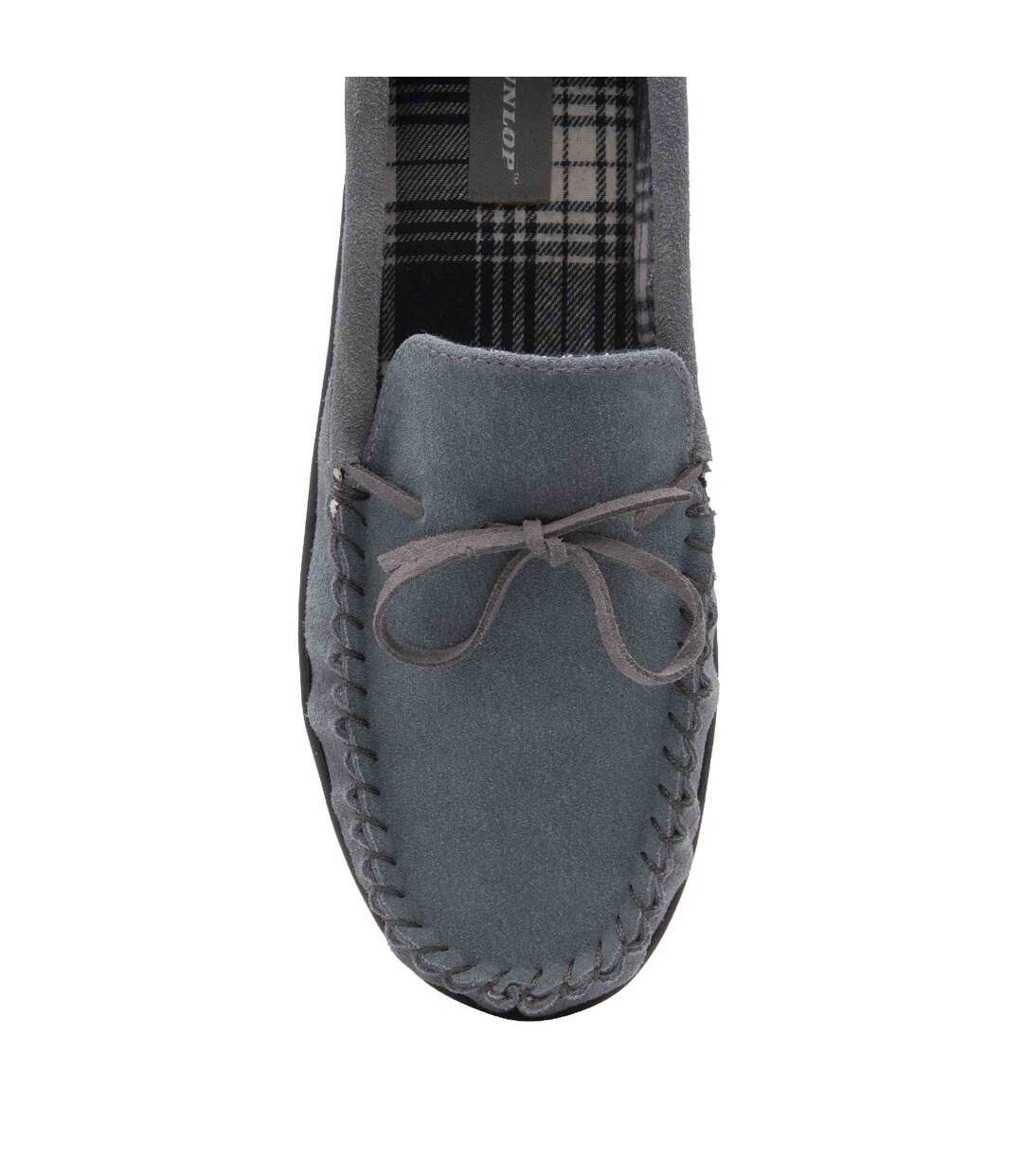 Pantoufles Mocassin Homme Suede Cuir pour Maison-2