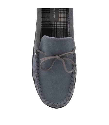 Pantoufles Mocassin Homme Suede Cuir pour Maison