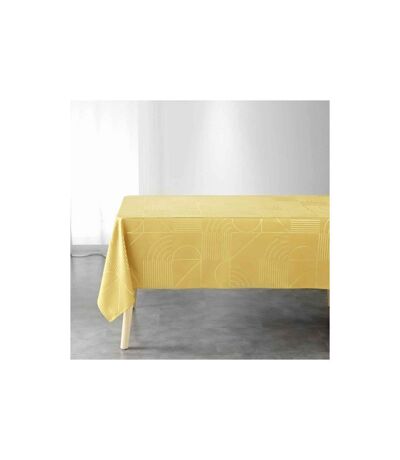 Nappe Imprimée Déco Lineor 150x240cm Jaune