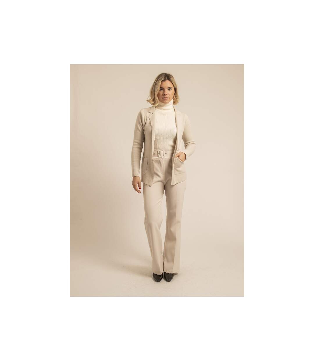 Blazer en maille UPLANA - Dona X Lisa-4
