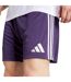 Short Extérieur Motif/style Manchester United Fc 2025/2026 Homme Violet Adidas-1