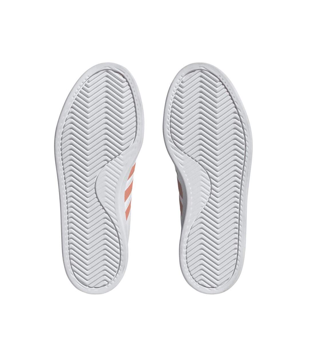Mens Grand Court 2.0 Trainers White Pink Adidas-4