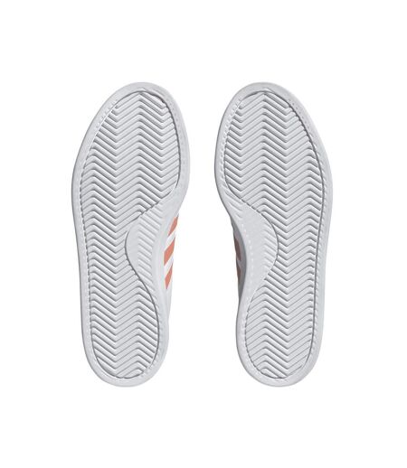 Mens Grand Court 2.0 Trainers White Pink Adidas