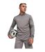 Mens Teamfinal Quarter Zip Training Track Top Grey Puma-1