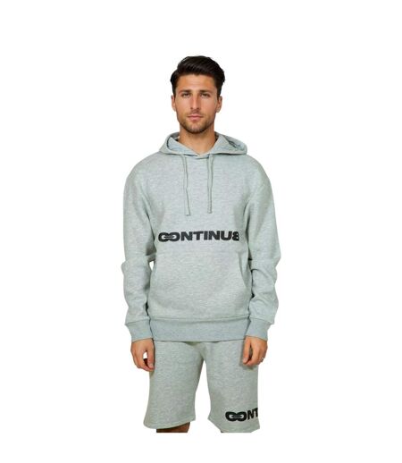 Sweat à capuche marl adulte gris Hype