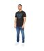 Mens henbank t-shirt black Henleys-3