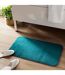 Tapis de Bain Microfibre Vitamine II 45x75cm Bleu Émeraude-4