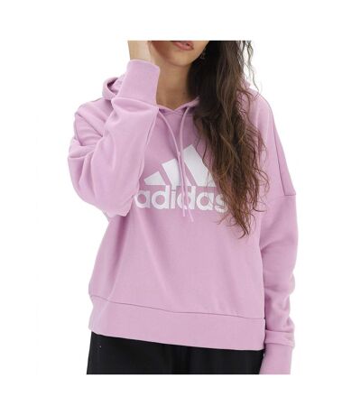 Sweat mauve femme adidas w fi bos - xs