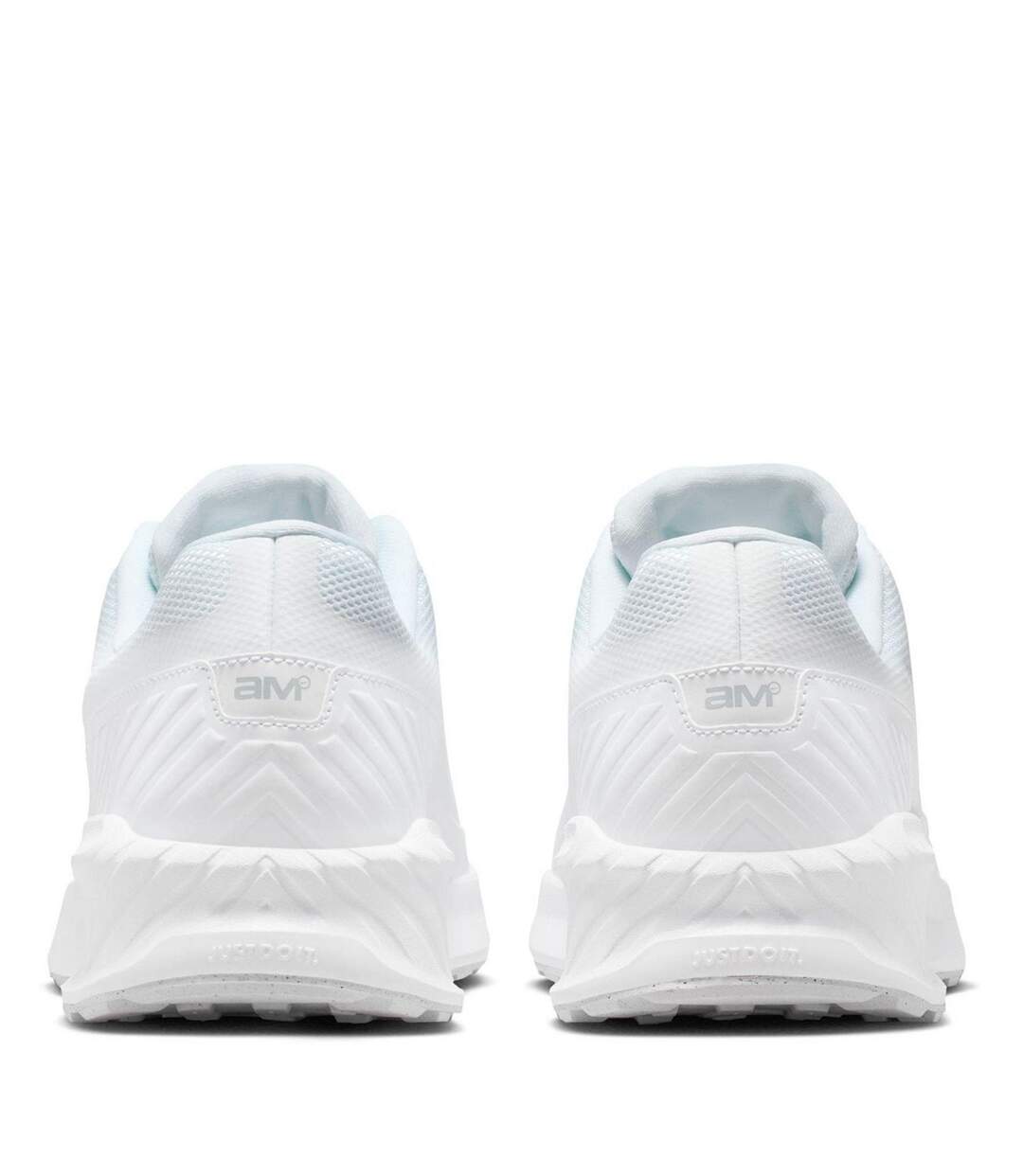 Mens Air Max Bia Logo Running Flat Trainers White Black Nike-4