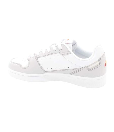 Baskets Nole Cupsole Homme Blanc Gris Ellesse