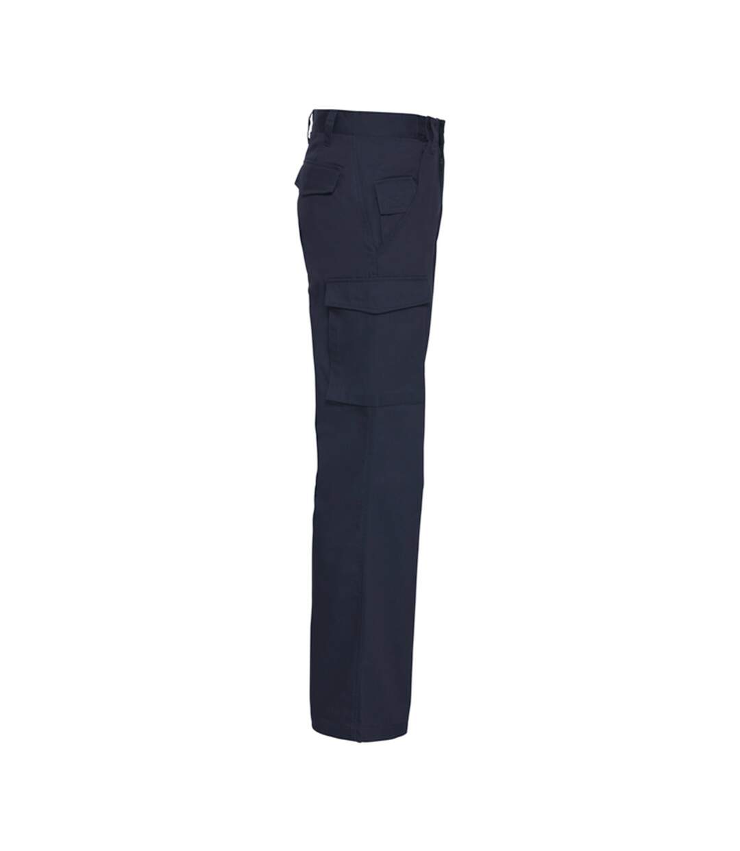 Pantalon Travail Homme Bleu Marine Français Russell-3