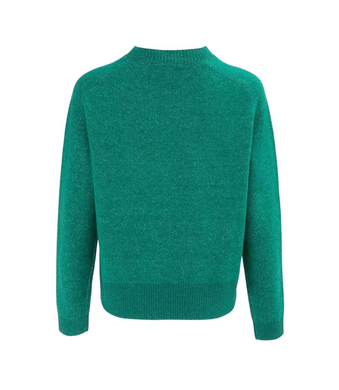 Pull Motif/style Uni Femme Bleu Sarcelle Miso-2