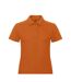 Polo Id.001 Femme Orange B&C-2