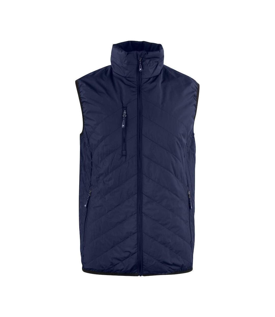 Veste Sans Manches Homme Bleu Marine James Harvest-1