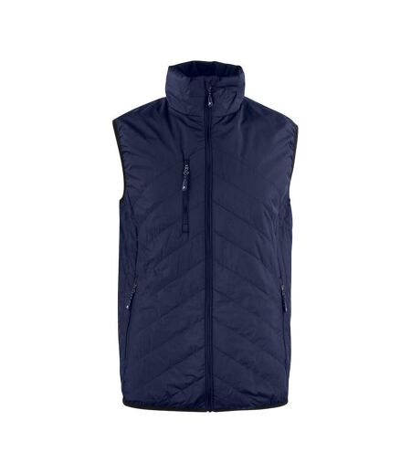Veste Sans Manches Homme Bleu Marine James Harvest