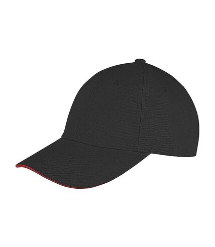 Casquette memphis homme noir / rouge Result