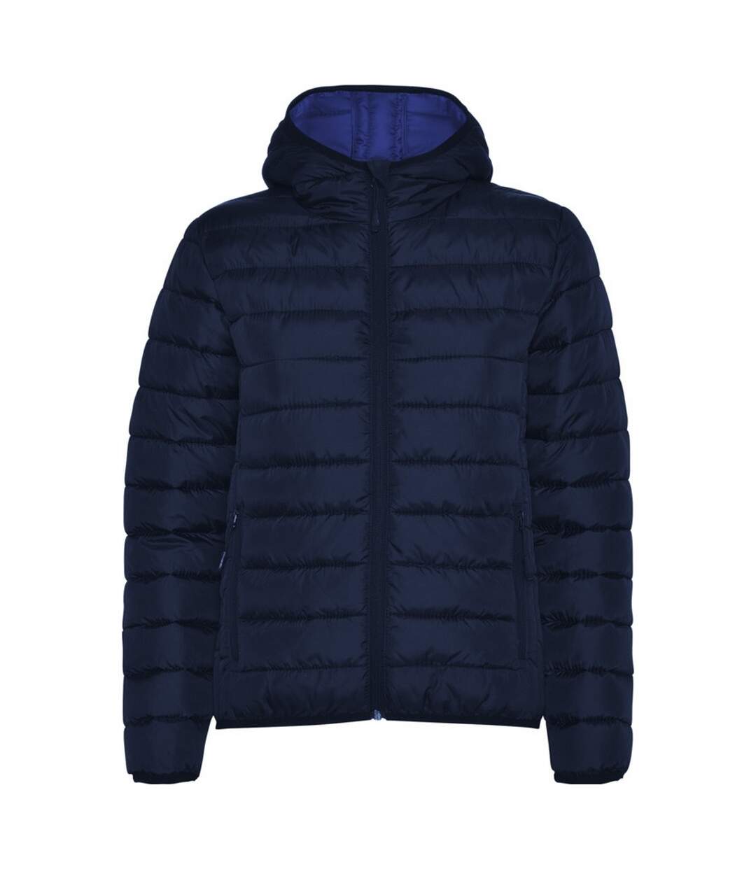 Womens/ladies norway insulated jacket navy blue Roly