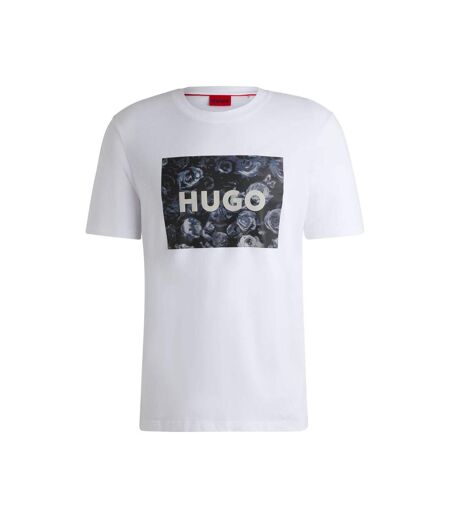 T-shirt Dulive Homme Blanc Hugo