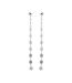 Boucles d'oreilles argent clio blue paco - taille unique-1