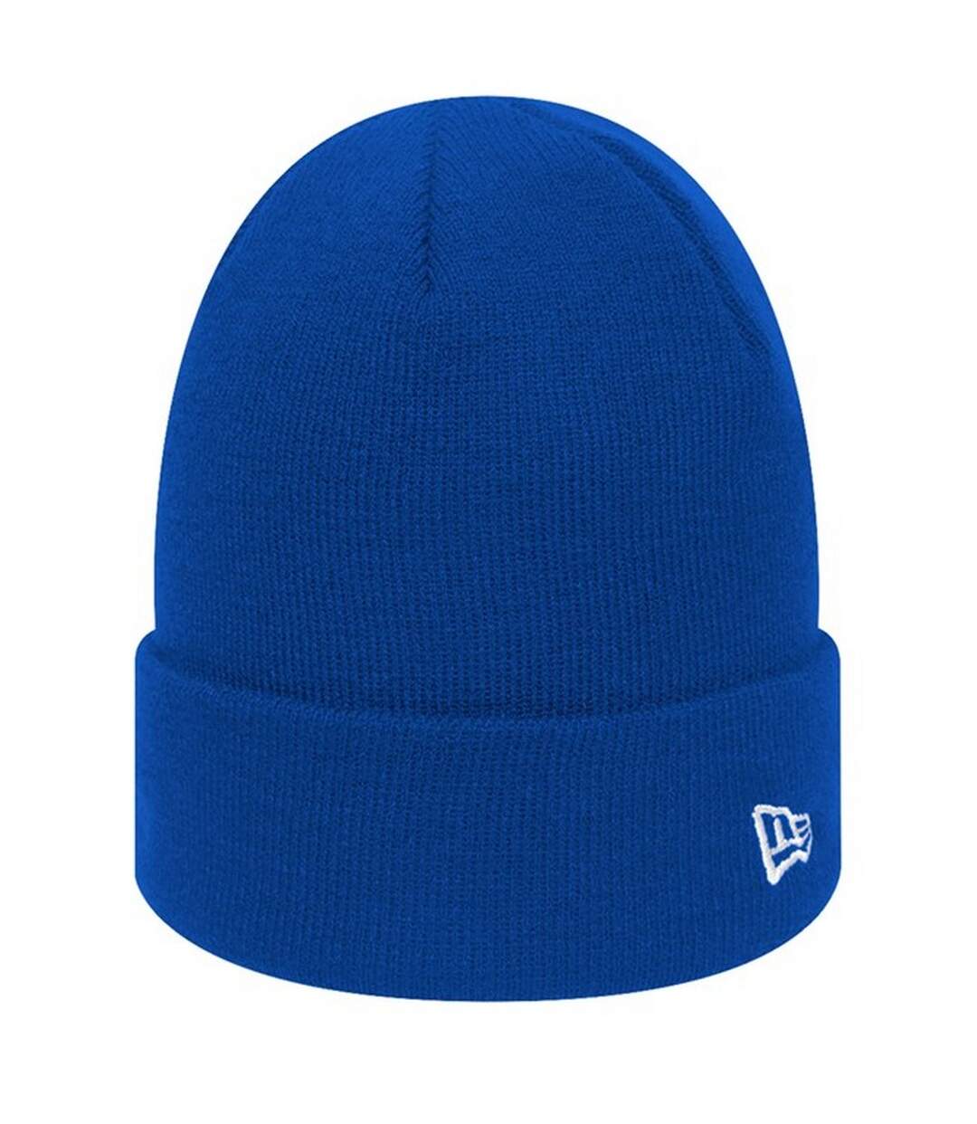 Unisex adult flag knitted beanie royal blue New Era-1