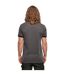 T-shirt Ringer Pour Hommes Anthracite Noir Build Your Brand-3