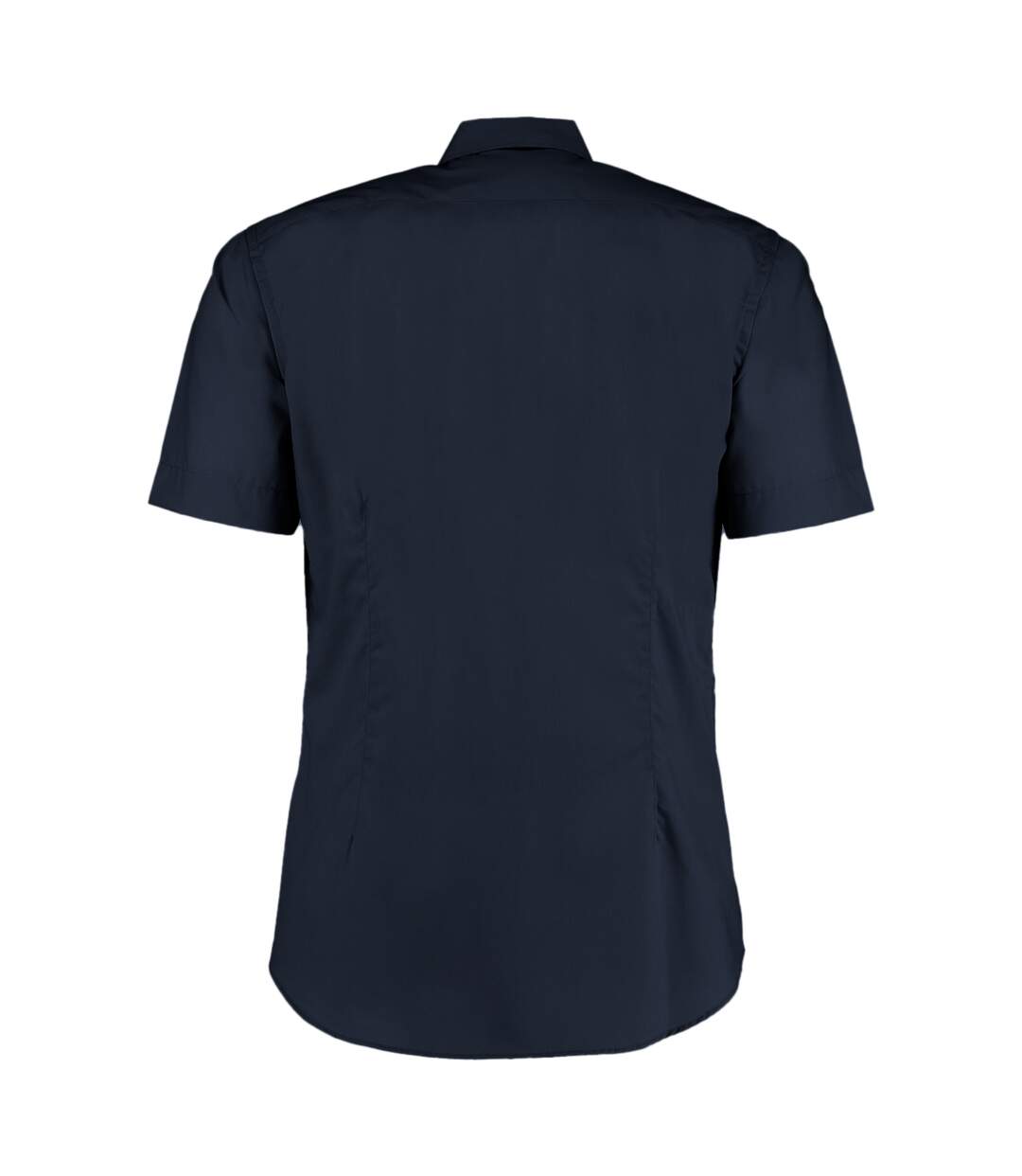 Mens short sleeve business shirt dark navy Kustom Kit