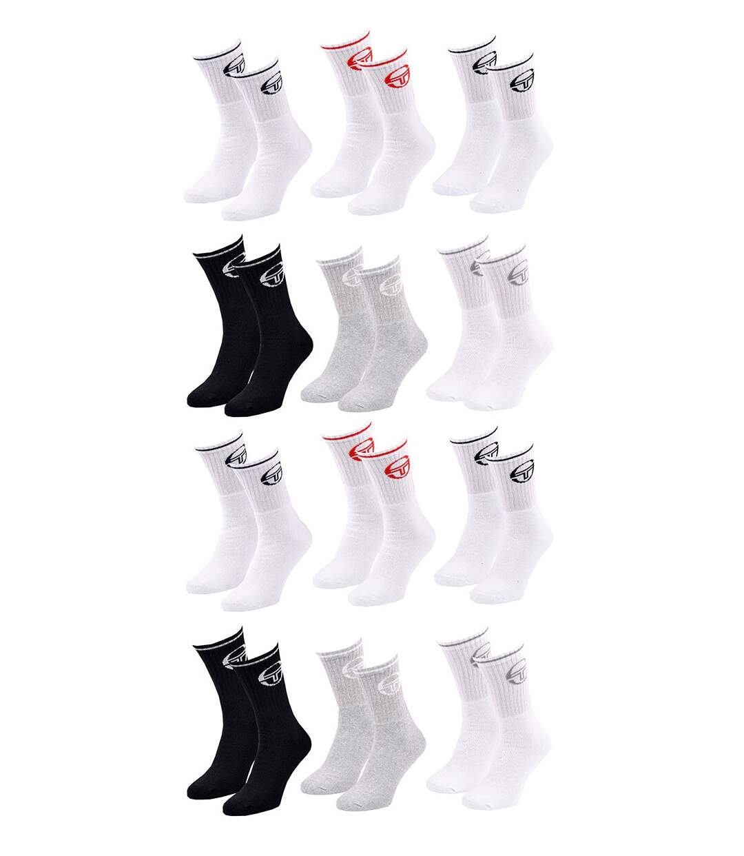 Chaussettes SERGIO TACCHINI Pack de 12 Paires 1804-2