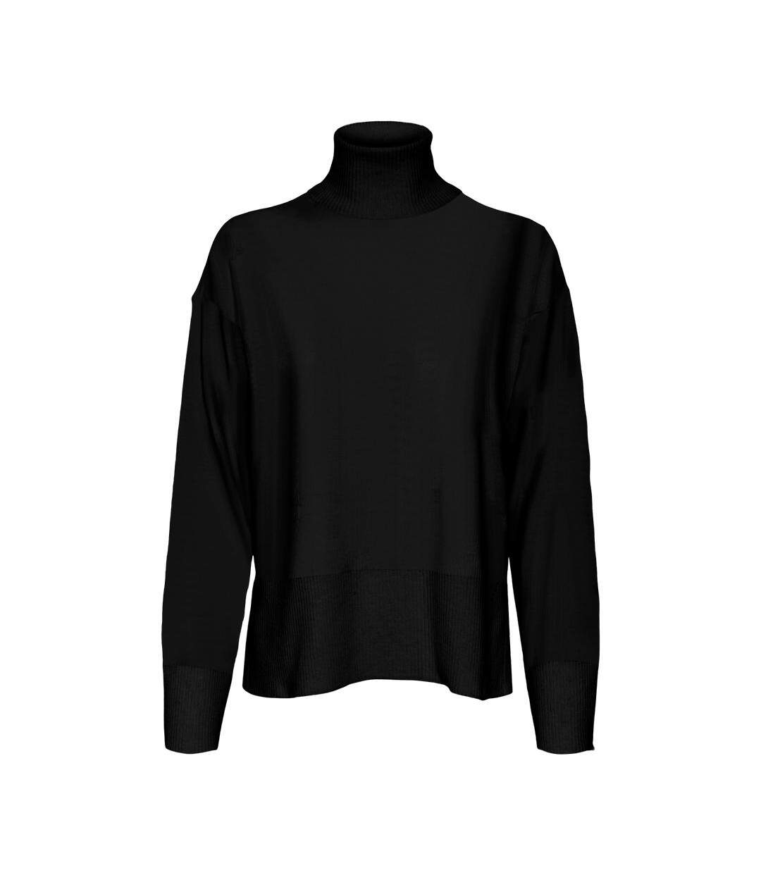 Pull Noir Femme Vero Moda Fantastic Rollneck - M