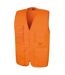 WORK-GUARD by Result Unisex Adult Adventure Safari Vest (Orange) - UTRW10075