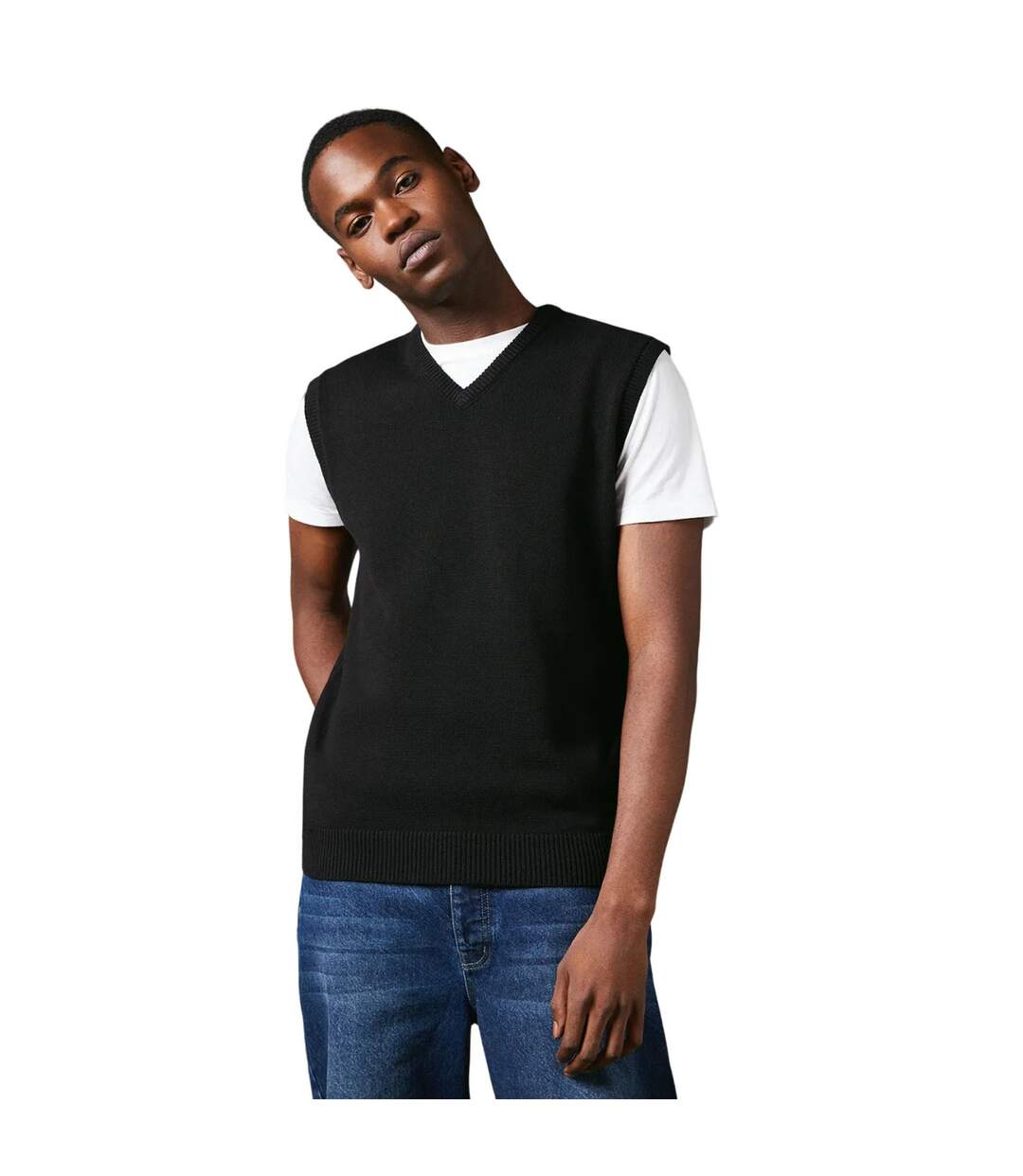 Gilet premium homme noir Maine-1