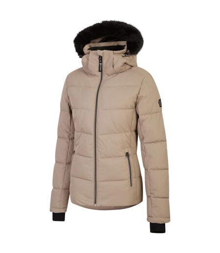 Womens/ladies Glamourize Iv Ski Jacket Clay Dare 2B