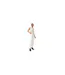 Womens/ladies Wave Pattern Knitted Relaxed Fit Sleeveless Vest Top Pistachio Cream French Connection-1