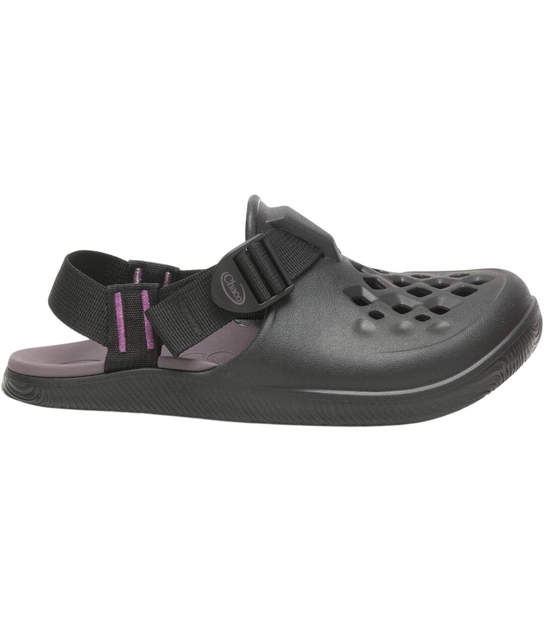 Unisex Adult Stripe Clogs Black Chaco-1